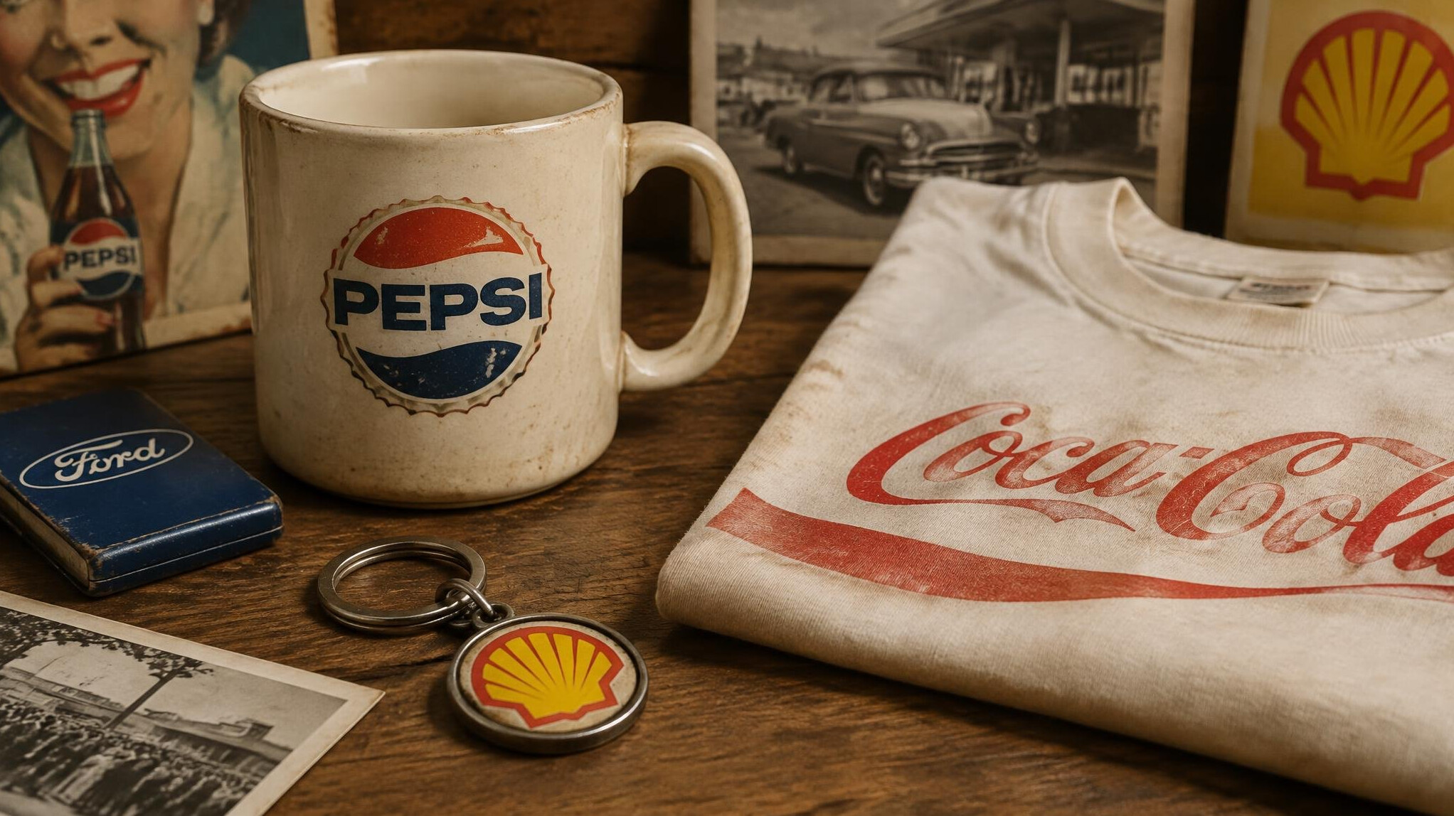 vintage promotional keychain