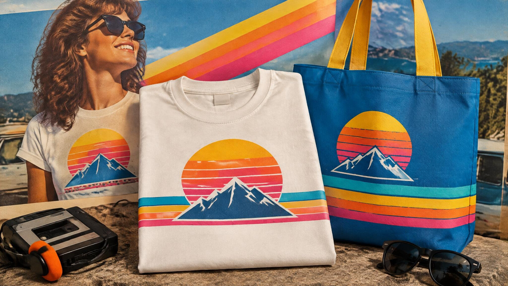 retro branded t-shirt