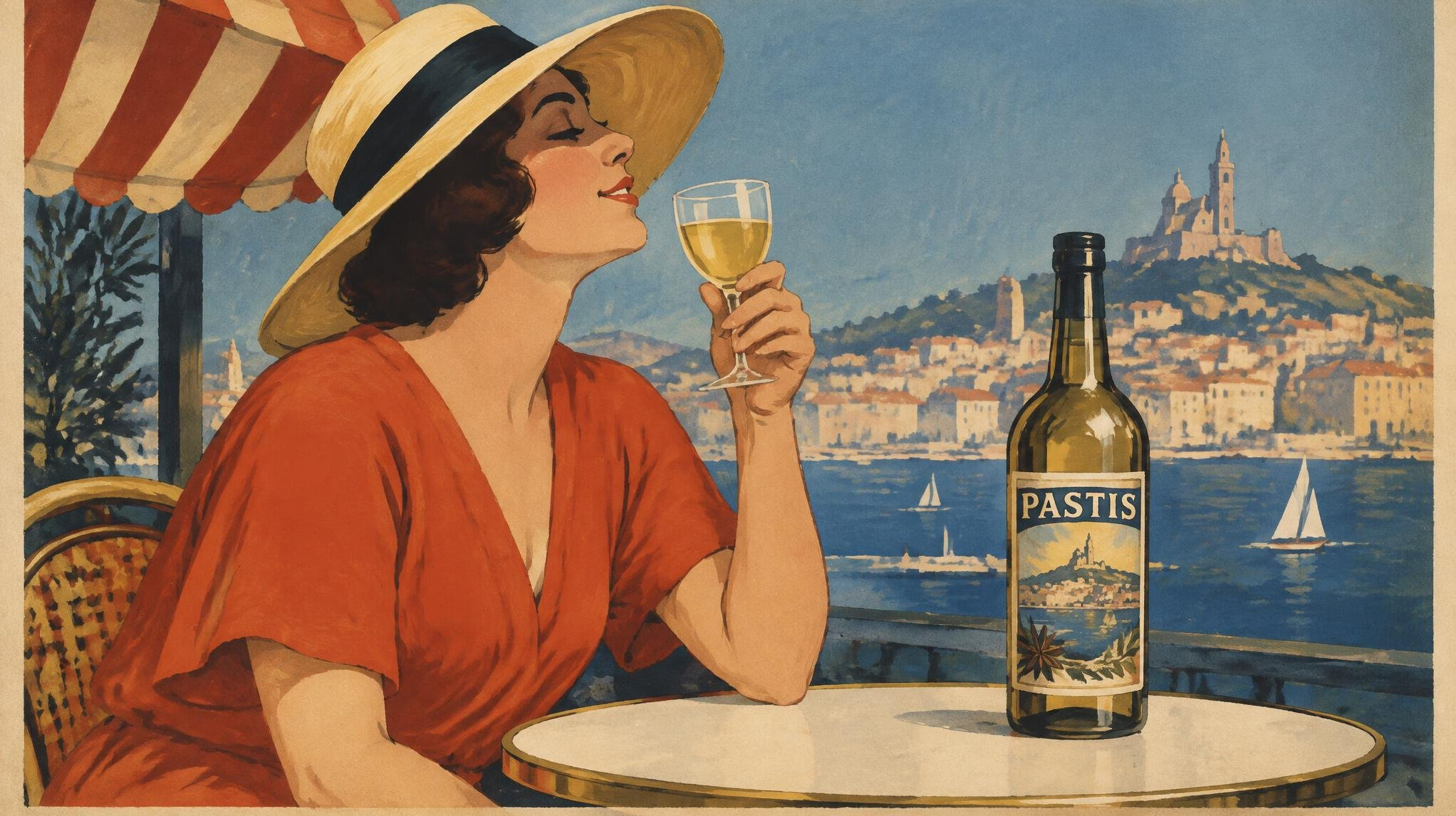 old french poster advertising