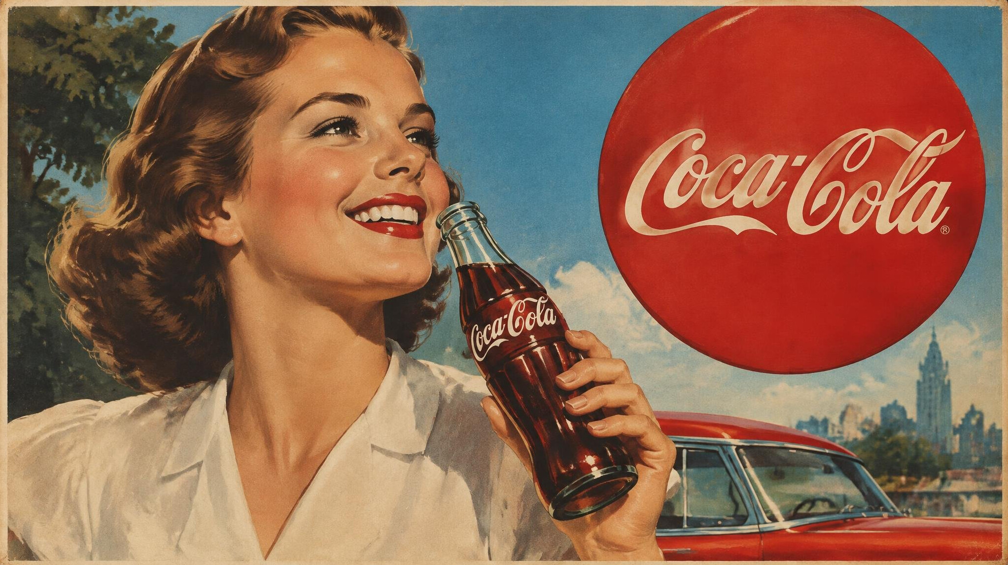 vintage advertising poster