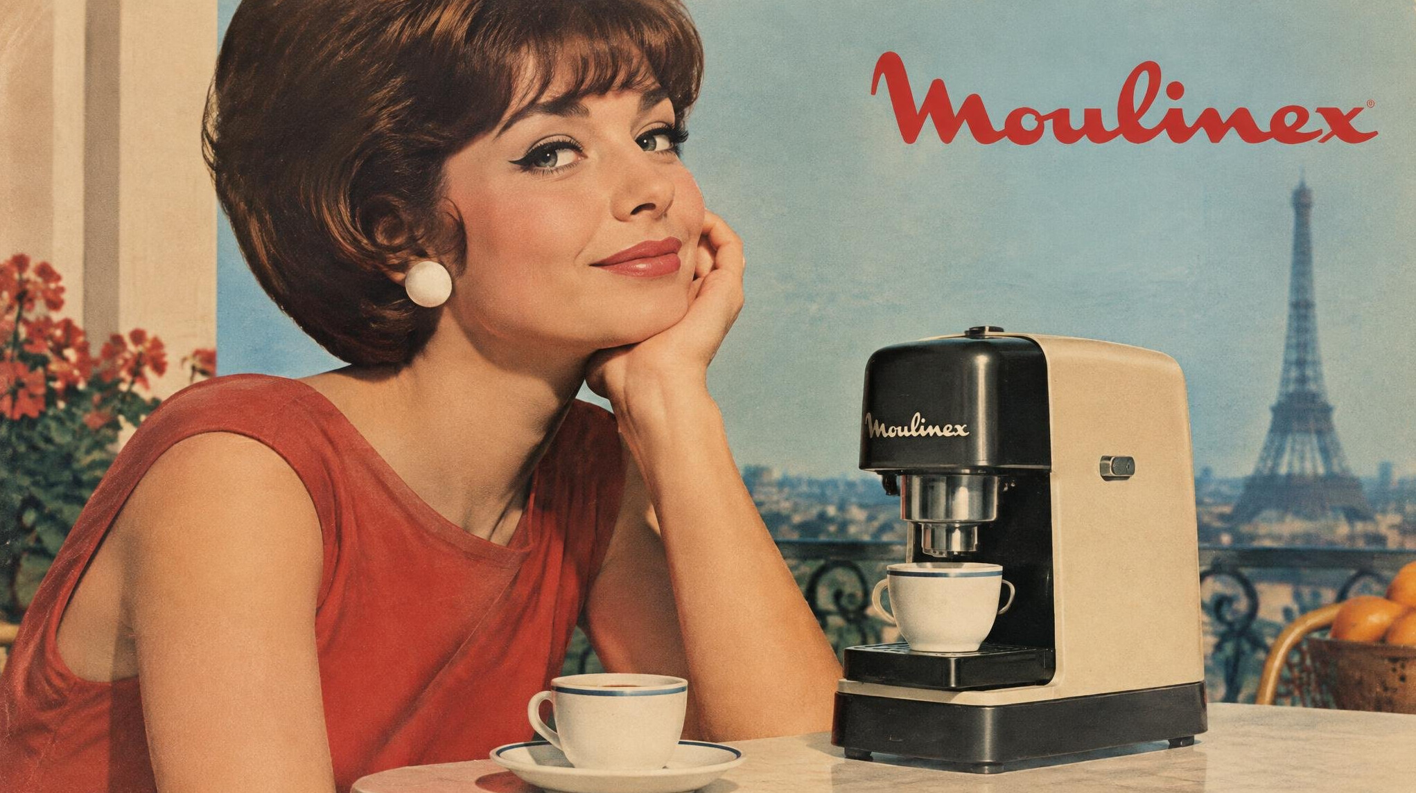 retro french ad campaign