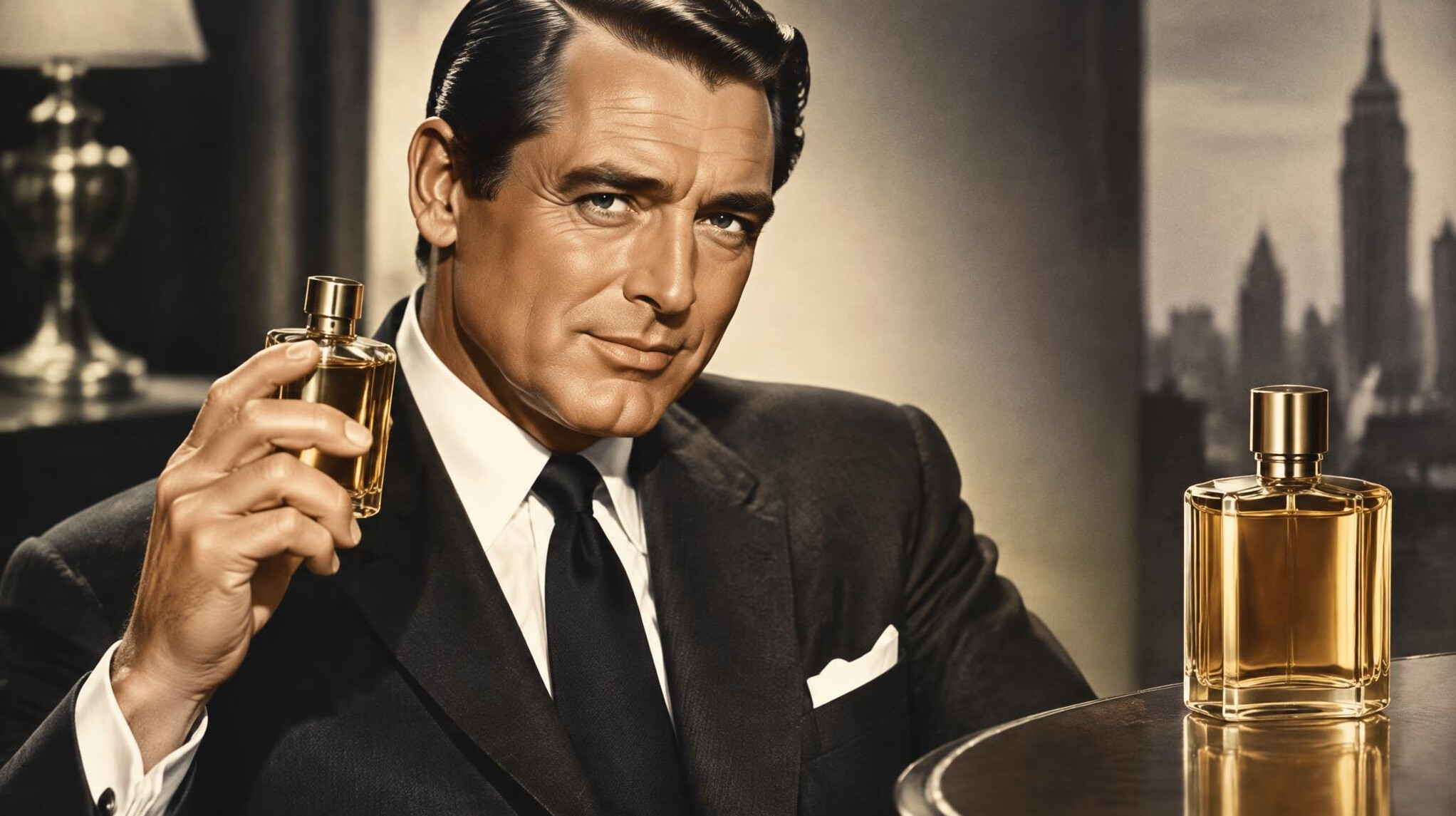 old hollywood star in ad campaign