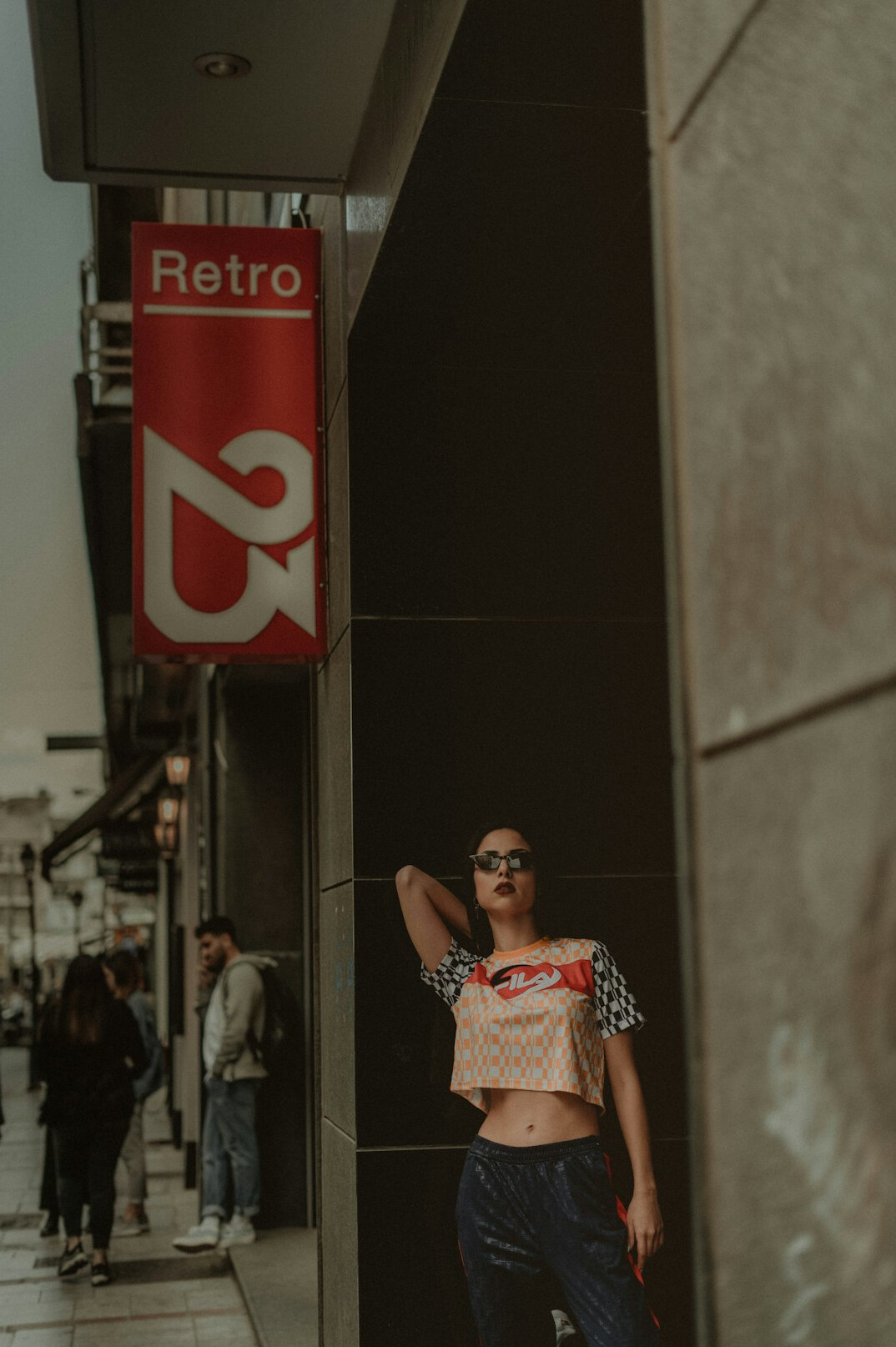 retro jeans ad