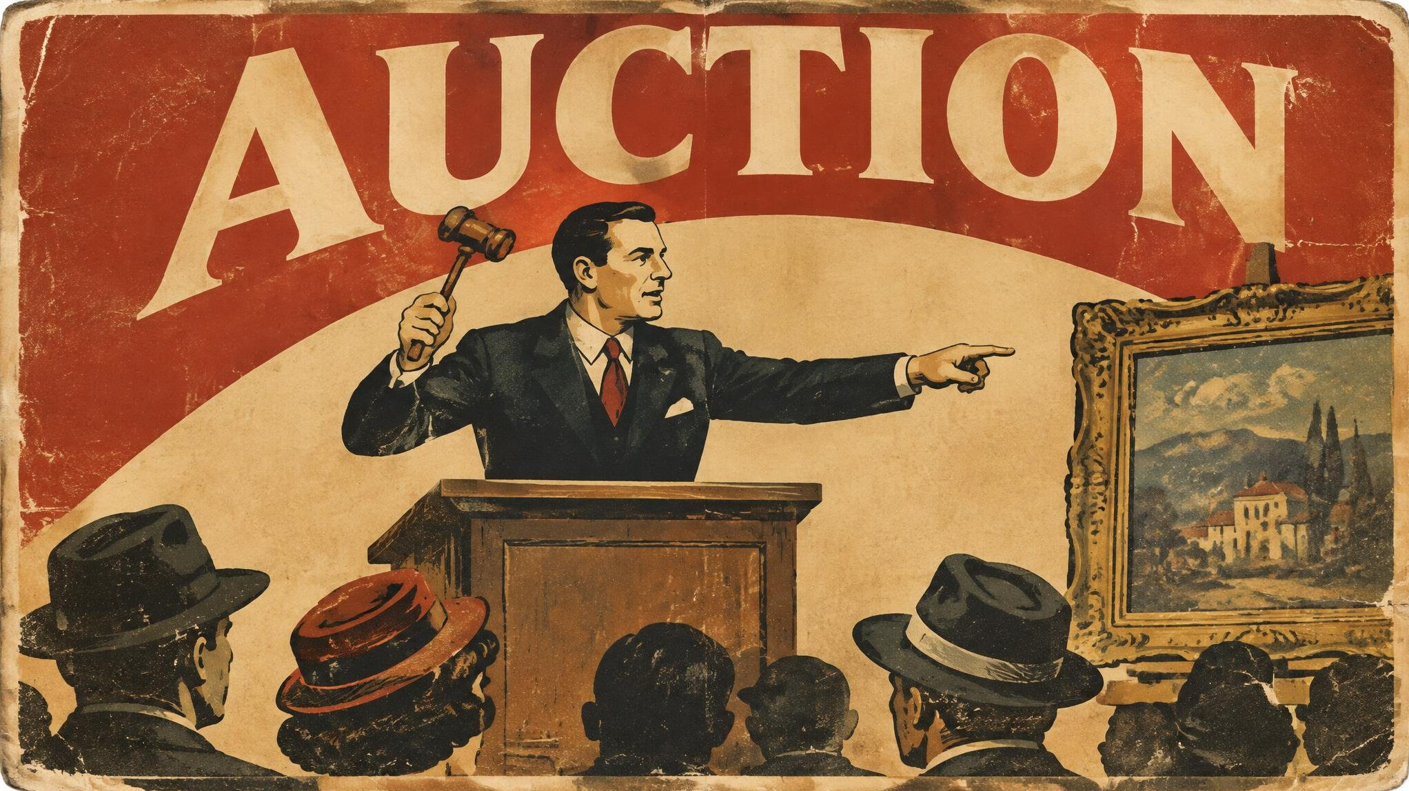 vintage poster auction