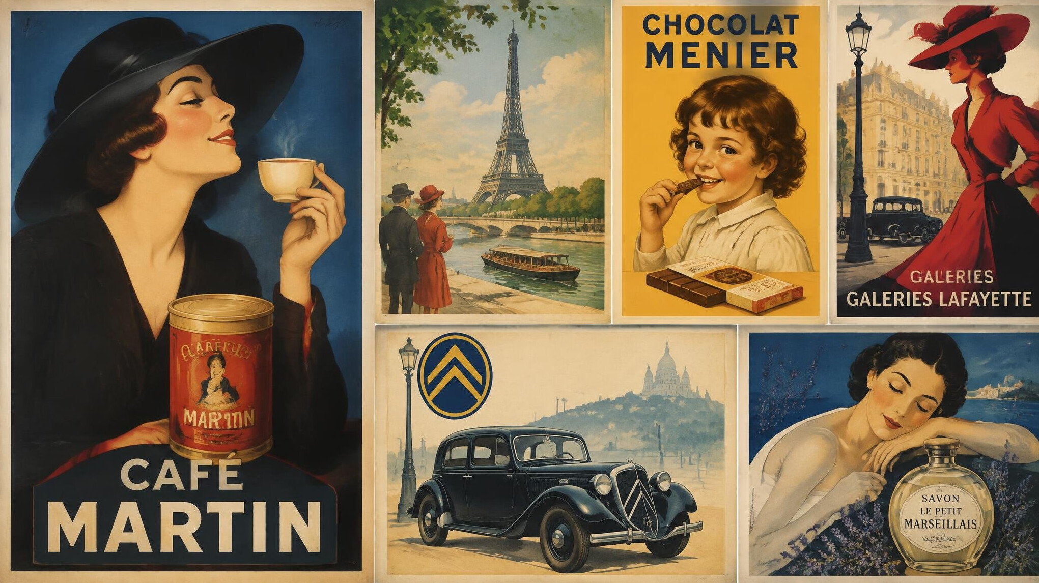 french advertising archive