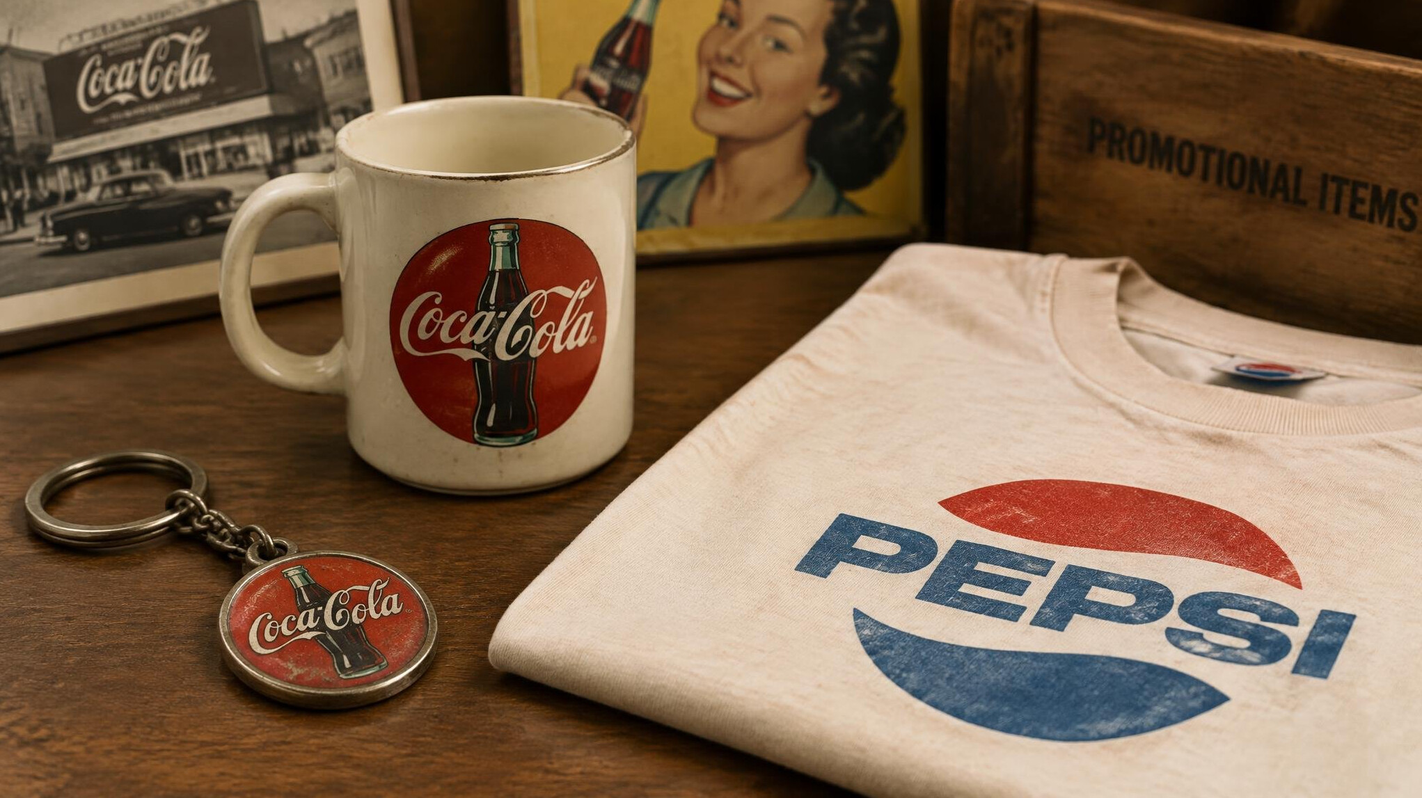 vintage promotional keychain